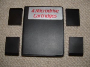Microdrive cartridges & Case