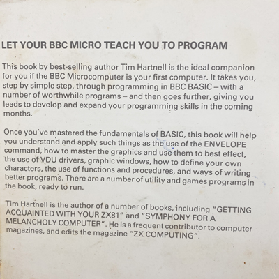Let Your BBC Micro Teach You To Program