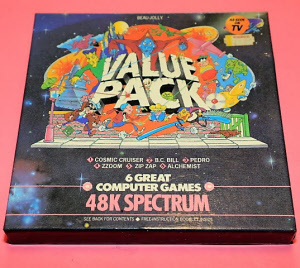 Value Pack - 6 Great Computer Games - Spectrum 48K - Box Version Value Pack - 6 Great Computer Games - Spectrum 48K - Box Version